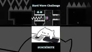 Hard Wave Challenge #shorts #gd #challenge #hardest