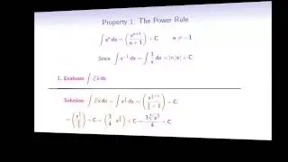 Antiderivatives and Indefinite Integrals