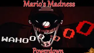 FNF MOD: [Mario.Exe] Friday Night Funkin Mario's Madness - MX vs BF | Powerdown