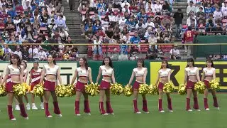 20240916　東北ゴールデンエンジェルス　フィールドパフォーマンス　♪On Our Way