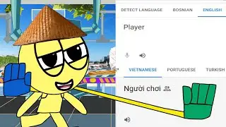 Player in different languages meme