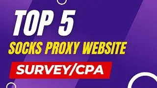Ultimate Proxy Solution: Best 05 Socks Proxy Sites for Your Purpose !