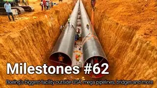 India's 1834 km pipeline, Boeing's biggest facility outside USA, mega electronics cluster
