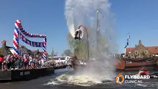 Flyboardclinic flyboard show heeg 2019