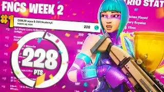1ST PLACE in FNCS OPENS WEEK 2 🏆 w/ rezon ay & noahreyli | aqua
