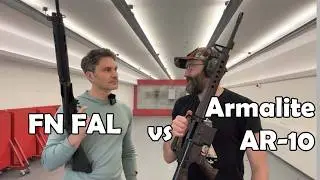 Sudanese Armalite AR-10 vs Bri'ish L1A1 FN FAL: 