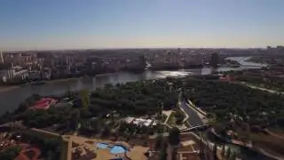 Астана с высоты/Astana from height