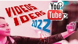 Video Ideas for 2022 /  Popular  trending video ideas