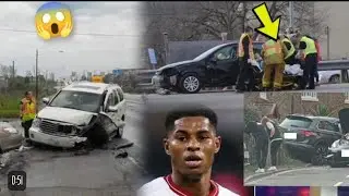 MARCUS RASHFORD  INVOLVED IN AN ACCIDENT AFTER BURNLEY  GAME 🤷😭😭😭😭😭😭