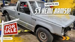 1989 Dodge Ram 50 Gen 3 Hemi Drag Truck Update 2: For Sale