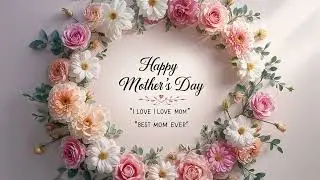 🌸 Mother's Day Ambience  Relaxing Music & Beautiful Flower Decorations for Heartwarming Celebration
