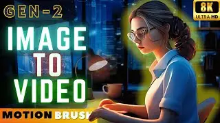 How To Create 🚀Cinematic AI Video With🌐RunwayML Gen-2 | AI Video with Cinematic Camera Control🎥