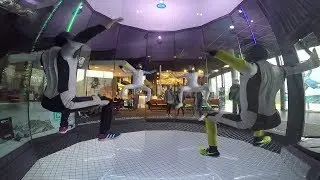 1st training Team DEAF ARROWS !!! Ice Mounatin indoor skydibing