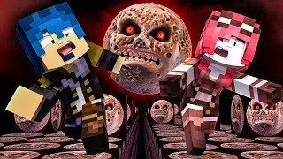 LA CORSA DEI LUCKY BLOCK DELLA LUNA MALEDETTA! - MINECRAFT