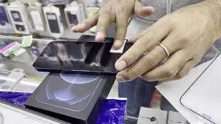 PROPER WAY TO PLACE TEMPERED GLASS IN IPHONE 12 PRO MAX
