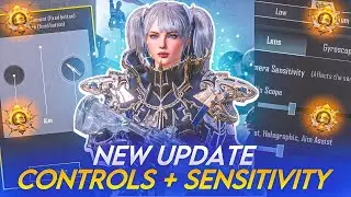 Sensitivity + Controls ✅ 3.0 Update All Settings 🔥 Pubg / Bgmi