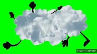 Realistic Fight Cloud Green Screen (UPDATED)