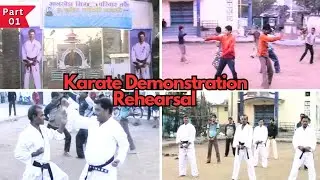 Karate Tribute to Grandmaster Sudesh Sambhaji Sakhare Sir | Demonstration & Rehearsal Highlights