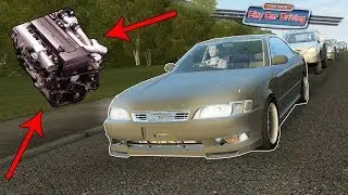 Купил ОВОЩА - TOYOTA MARK ll 90 и СВАПНУЛ 1JZ-GTE 300 л.с! + РУЛЬ - CITY CAR DRIVING