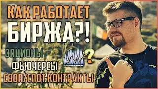 Как работает биржа и биржевые торги, инвестиции в фьючерсы, опционы и спот / своп контракты