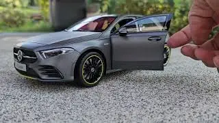 Unboxing Mercedes Benz A class Designo Edition Norev 1:18 #automobile #unboxing