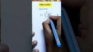 division sums 4 digits by 2 digit #maths #division