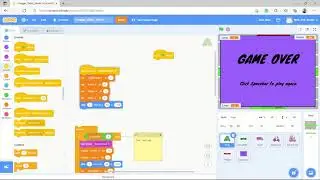 Frogger 18 - Advanced - Fix StartNewGame and GameOver Broadcasts - Create a Video Game with Scratch