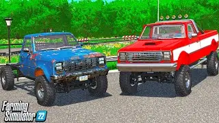 I REBUILT THIS CLASSIC TRUCK (1982 SPECIAL TLX PICKUP) | CAN WE MAKE BILLIONS? FARMING SIMULATOR 22