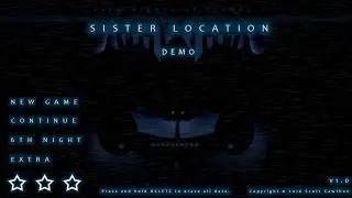 Five Nights at Freddy's 5 (FNAF 5) Sister Location Gameplay Demo Teaser Fan Made