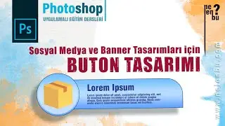 How to Design a Button (For Social Media and Banner Designs) - Photoshop Tutorials
