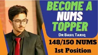 Score 150/150 In NUMS MDCAT 2024 | Complete Topper Guide Is Here! @DrHamzaAshraf