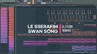 LE SSERAFIM - SWAN SONG | Instrumental