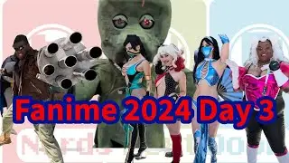 #Fanime 2024 Vlog Day 3 cool #cosplayers galore ^o^