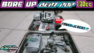 BORE UP BEAT POP 130CC HARIAN LOW BUDGET!!!