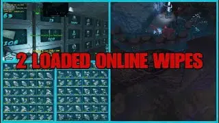 Wiping 2 Bases Online|Ark Small Tribes PvP PS5