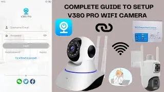 Step-by-Step guide for V380 pro wifi camera setup | V380 pro wifi camera installation
