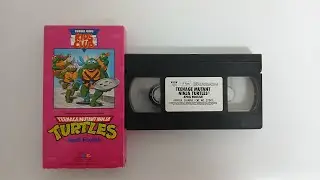Opening and Closing to Teenage Mutant Ninja Turtles April Foolish 1990 VHS 60fps