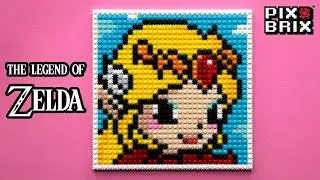 ZELDA The Legend of Zelda - 2D Pixel Art - Pix Brix Instructions