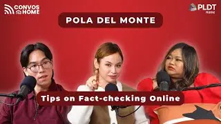'Miss Chief Editor' Pola del Monte shares tips on fact-checking online | CONVOS @ Home