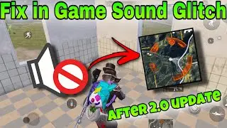 After update Fix No vehicle Audio Sound Bug high feels like ultra sound in Game BGMI pubg mobile