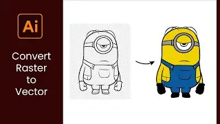 Convert Raster to Vector in Illustrator