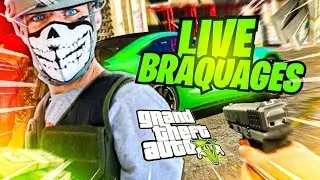 GTA RP - ON VA FAIRE DES BRAQUAGES DANS TOUTE LA VILLE !!!