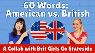 Pronunciation Differences in British and American English - 60 Words #britishandamericanenglish