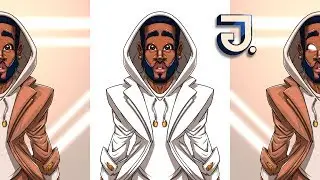 Speed drawing of @travbyranmusic | Procreate IPad Pro