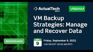 VM Backup Strategies: Manage and Recover Data with Veeam