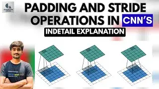 Tutorial-50:Padding and Stride operations in CNN's | Deep Learning