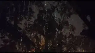 lightning and thunder raining#lighting #rain
