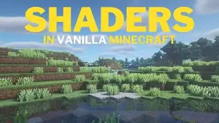 How to get SHADERS in VANILLA MINECRAFT:  Full Guide on Vibrant Visuals (For PC Bedrock Edition)