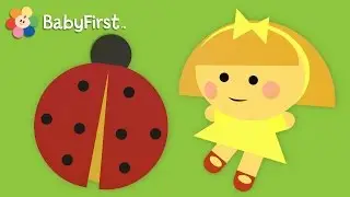 Ladybug | Learning Shapes for Toddlers | Shape A Majigs | BabyFirst TV