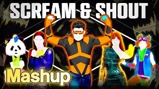 Scream & Shout - will.i.am ft. Britney Spears | Just Dance 2017 | MashUp (Fanmade)